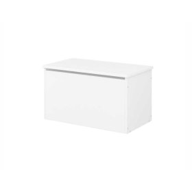 Wooden chest for LULU toys - smooth white