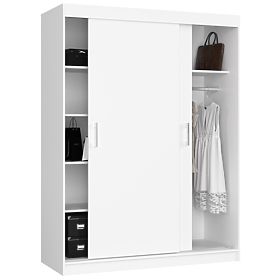 SLIDING WARDROBE 150 cm CLP MONO WHITE