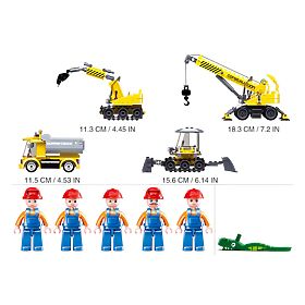 Sluban Town Builders Construction Set M38-B0810 - Construction Site