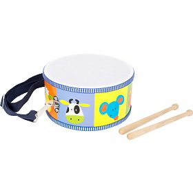 Small Foot Children's wooden musical instruments drum animals