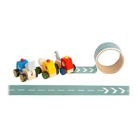 small foot Construction Vehicle with Road 1 pc