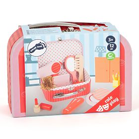 small foot Cosmetic Retro Suitcase, small foot