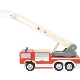 small foot Fire Truck with Rotating Ladder