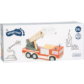 small foot Fire Truck with Rotating Ladder