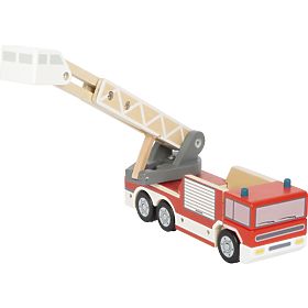 small foot Fire Truck with Rotating Ladder