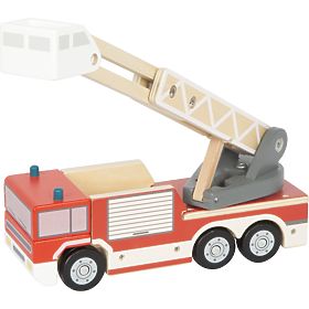 small foot Fire Truck with Rotating Ladder
