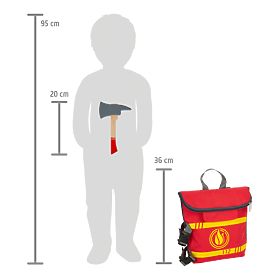 small foot Firefighter Backpack