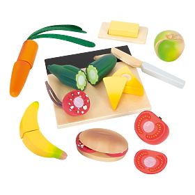 small foot Fresh Lunch Food Cutting Set