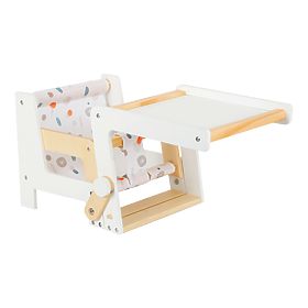 small foot Multifunctional Doll High Chair Little Button