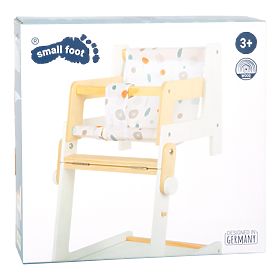 small foot Multifunctional Doll High Chair Little Button