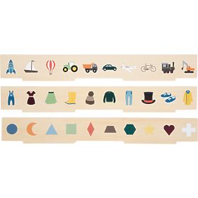 small foot Picture Sorting Puzzle