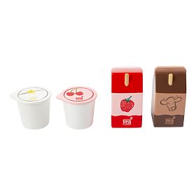 Small Foot Set of dairy fresh products
