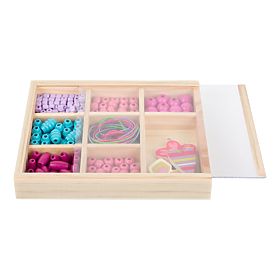 Small Foot Set of stringing beads compact