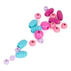 Small Foot Set of stringing beads compact