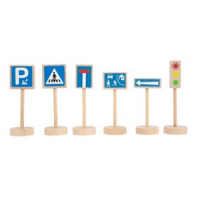 small foot Traffic Signs Set of 25 Pieces