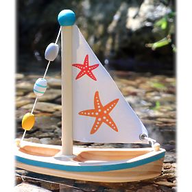 small foot Water Toy Sailboat Starfish, small foot