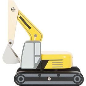 small foot Wooden Crawler Excavator