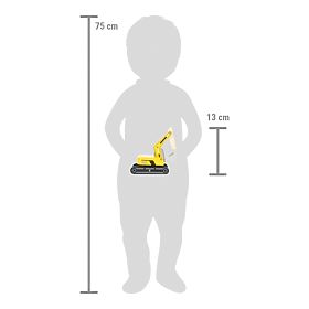 small foot Wooden Crawler Excavator, small foot