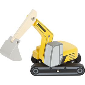 small foot Wooden Crawler Excavator