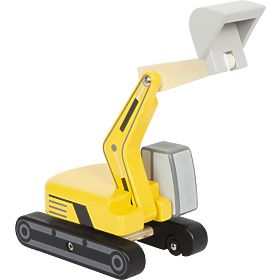 small foot Wooden Crawler Excavator