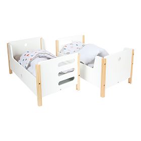 small foot Wooden Crib Little Button