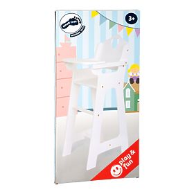 small foot Wooden Doll Chair White