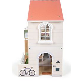 small foot Wooden Dollhouse with Terrace