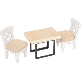 small foot Wooden Dollhouse with Terrace