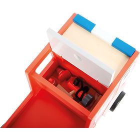 small foot Wooden Fire Truck