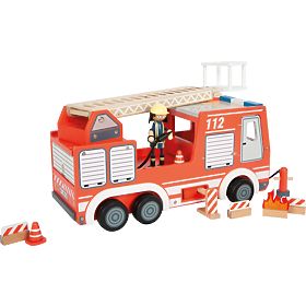 small foot Wooden Fire Truck
