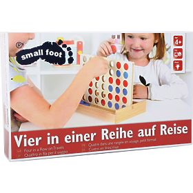 Small Foot Wooden game of travel tic-tac-toe
