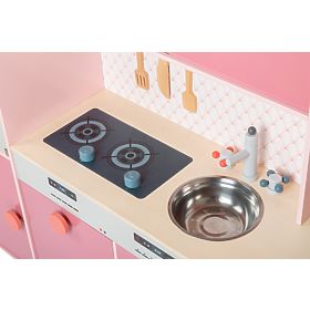 small foot Wooden Kitchen Gourmet Pink, small foot