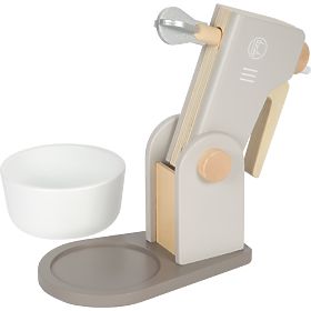 small foot Wooden Kitchen Mixer 2 in 1 Tasty Grey, small foot