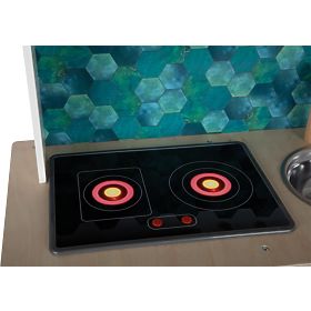 small foot Wooden Kitchen Tasty White