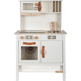 small foot Wooden Kitchen Tasty White