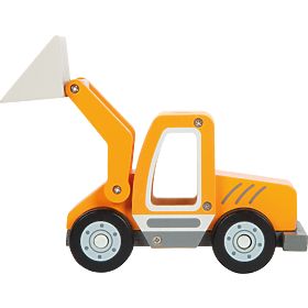 small foot Wooden Loader with Shovel