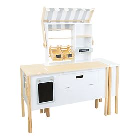 Small Foot Wooden multifunctional stand Fresh