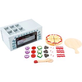 small foot Wooden Pizza Oven with Accessories, small foot