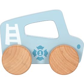 small foot Wooden Push Car Blue