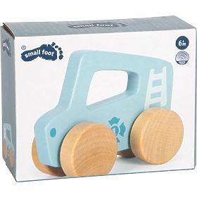 small foot Wooden Push Car Blue