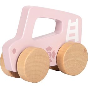 small foot Wooden Push Car Pink