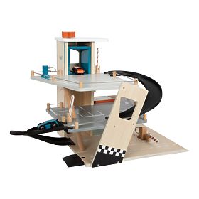 small foot Wooden Racing Garage, small foot