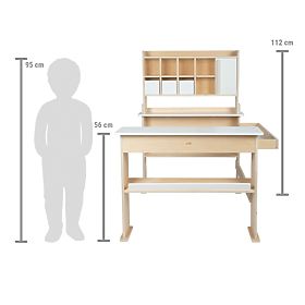 small foot Wooden Sales Stand White