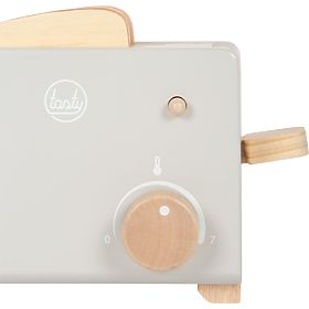 small foot Wooden Toaster Tasty Grey