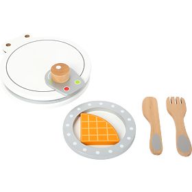 small foot Wooden Waffle Maker with Accessories, small foot