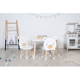 Set of coffee table and chairs - Bear, Dekormanda