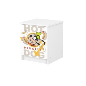 Children's bedside table Mickey and friends, BabyBoo, Mickey Mouse