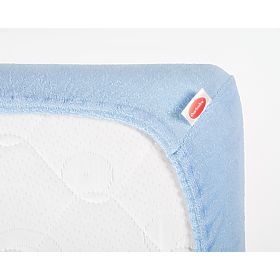Terry sheet 120x60 cm - light blue
