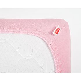 Terry sheet 200x90 cm - pink