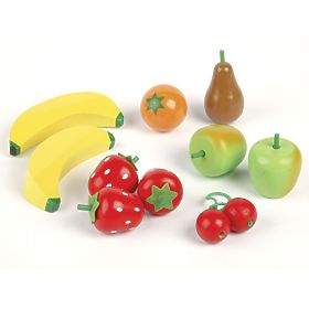 Tidlo Wooden Crate with Fruit, Tidlo